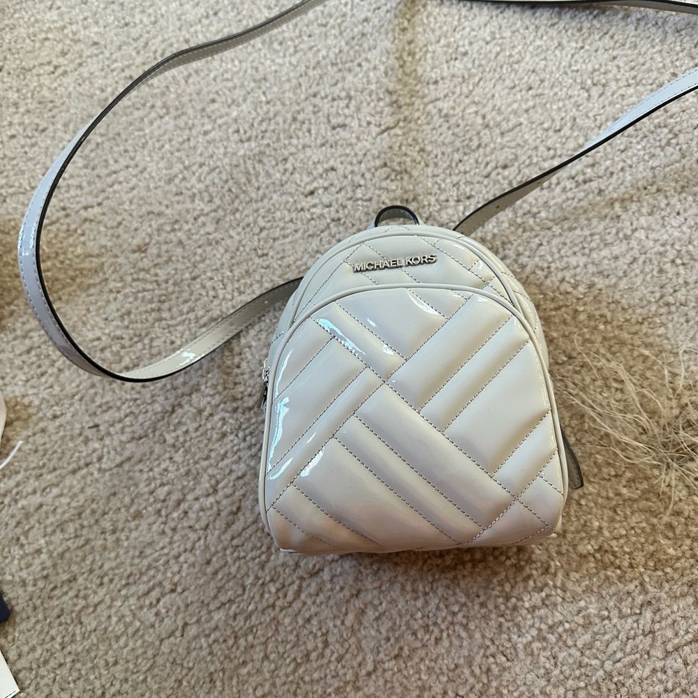 Michael Kors Abby Mini Backpack/Crossbody - Picture 7 of 8